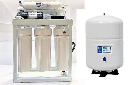 Light Commercial Reverse Osmosis Water Filter System 300 GPD w/booster pump 110V - Titan Water Pro