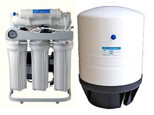 RO Light Commercial Reverse Osmosis Water Filter System 200 GPD-14 G Tank-B Pump - Titan Water Pro