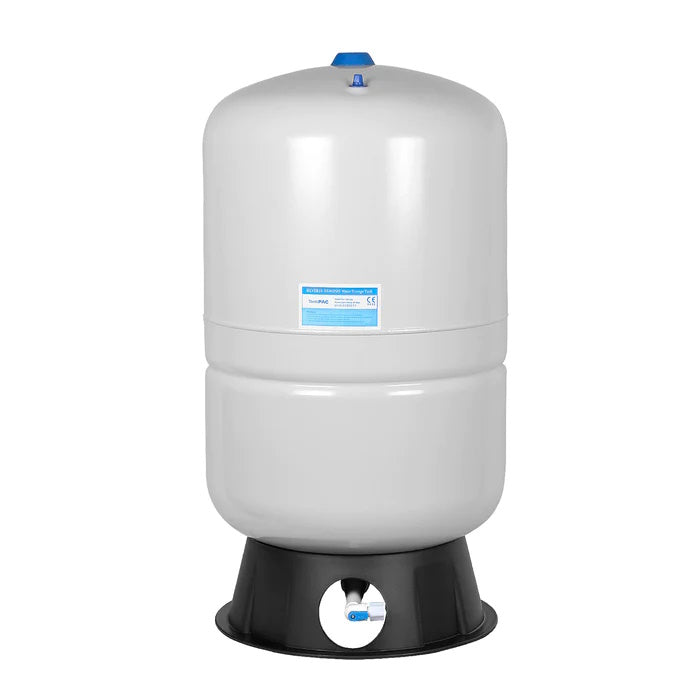 Something Fishy :: Aquarium Supplies :: Filters, Reactors & Filter Media ::  Reverse Osmosis :: 20-Gallon Water Storage Container with Float Valve, Tap  and Cover