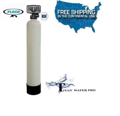 Whole House Water Filter Carbon GAC Coconut Shell 1252 - 2 CU FT - Fleck Timer Back Wash - Titan Water Pro