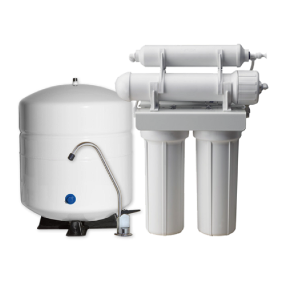 Reverse Osmosis Water Filter System 4 Stage Water Filter System 50 GPD Membrane - Titan Water Pro