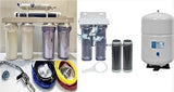 Reverse Osmosis 6 Stages RO & 2 Stages DI Add on Stages-6 Gallon Tank- Pentair Gro-EN75 Membrane - Titan Water Pro