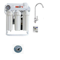 Reverse Osmosis Water Filtration System 800 GPD-Direct Flow-Booster Pump - Faucet - Titan Water Pro