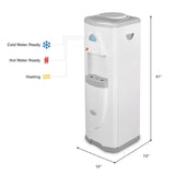 Brio CLW100U POU Hot and Cold Filter Water Dispenser - Build in Reverse Osmosis - Titan Water Pro