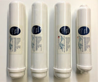 4 Inline Filter Sets for Portable, Counter Top replacement water filter set - Titan Water Pro