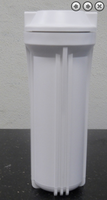 Water Filter Housing Standard 10" for Reverse Osmosis RO 1/4" port (White) - Titan Water Pro