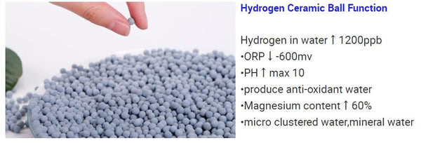 Hydrogen Water Ceramic Ball 1 lb - Negative Orp MV600 Potential - Titan Water Pro
