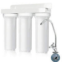 Undersink Drinking Water Filter - Sediment/Mixed Media Filter 3 Stages - Titan Water Pro