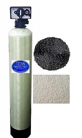 Whole House Fluoride/Arsenic Carbon Whole House Filter 1 CUFT Blended Activated Alumina/BoneChar - Titan Water Pro