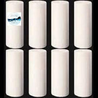 8 Big Blue Sediment Water Filters (5 Micron) 4.5" x 10" Whole House Cardridges - Titan Water Pro