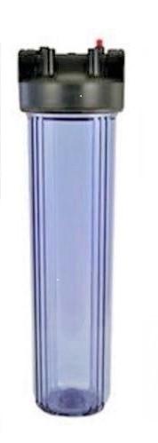 Big Blue Clear Water Filter Housing 1"NPT w/PR - Titan Water Pro