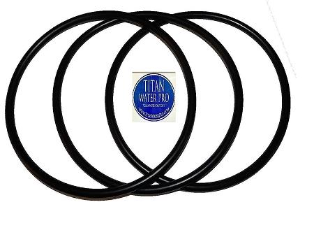 O-Rings for Big Blue Water Filter Housing Sizes 10" and 20" X 4.5" (3) Pcs TWP - Titan Water Pro