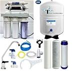 RO Dual Use Reverse Osmosis Water Filter Systems DI/RO 2 Outlets TFC-2012-100 GPD - Titan Water Pro