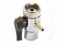 Chrome Faucet Diverter Valve(Includes adapter ring)Reverse Osmosis/Water Filters - Titan Water Pro