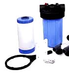 SALTLESS SOFTENING/SCALE PREVENTION KIT SP3 MEDIA 15 GPM & Pre Carbon Filter 10" x 4.5" - Titan Water Pro