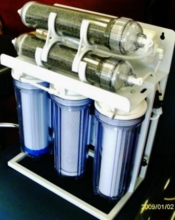 Aquarium Reef Reverse Osmosis Water Filter system 6 stage /pump 300 GPD - Titan Water Pro