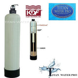 WHOLE HOUSE WATER FILTER SYSTEMS KDF85/GAC IRON/ SULFIDE 1 CU FT - WELL WATER 1 CU FT GAC - Titan Water Pro