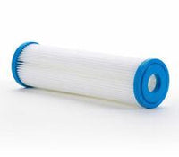 Big Blue Sediment Filter 10 Micron 1 Washable Pleated Polyester Filter 20"x 4.5" - Titan Water Pro