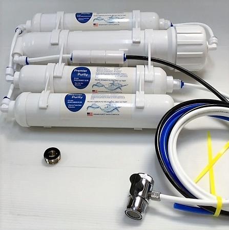 Reverse Osmosis Portable Mini Water Filter System 150 GPD 4 Stage - Titan Water Pro