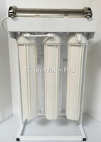 RO Reverse Osmosis Water Filter System 600 GPD 1:1 Ratio High Flow Made in USA - Titan Water Pro