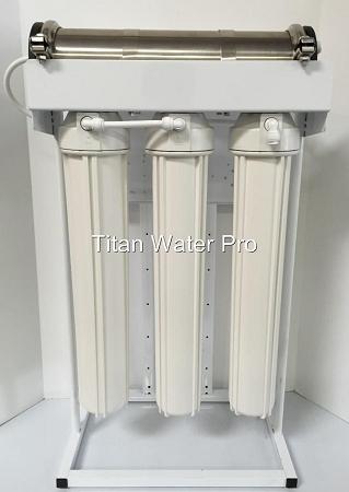 RO Reverse Osmosis Water Filter System 600 GPD 1:1 Ratio High Flow Made in USA - Titan Water Pro
