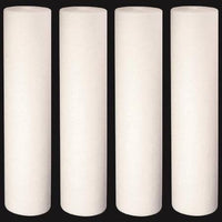 (4) 20" x 4.5" BIG BLUE WHOLE HOUSE WATER FILTER SEDIMENT 5 MICRON WATER FILTER - Titan Water Pro