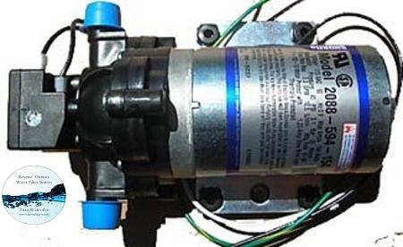 SHURflo Industrial Pump - 198 GPH, 115 Volt, 1/2in. Model# 2088-594-154 3.3GPM - Titan Water Pro
