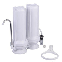 Counter Top Water Filter - 2 Stage Filtration - Sediment & Carbon Filter - VALUE - Titan Water Pro