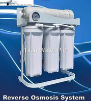 RO Reverse Osmosis Water Filter 5 Stage System 200 GPD-Booster Pump & PSI Gauge - Titan Water Pro
