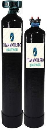 SALT FREE WATER SOFTENER CONDITIONER 4L 12 GPM Blended Bone Char/Catalytic Carbon - Titan Water Pro